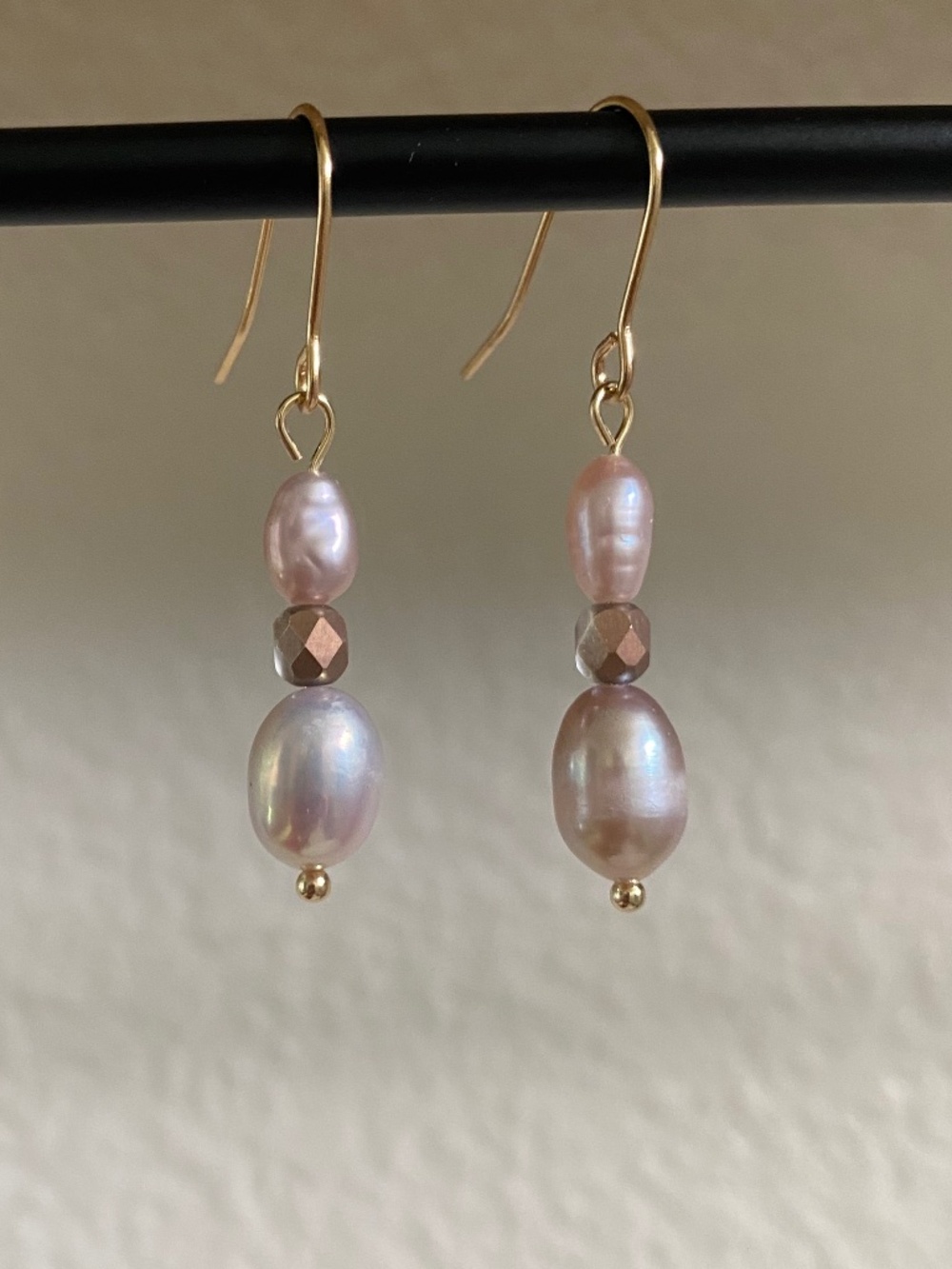 Handmade Freshwater Pearl Earrings